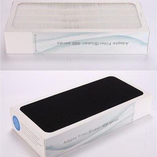 450E 适配布.鲁雅尔空气净化器401 410B 403 480滤芯复合滤网 402