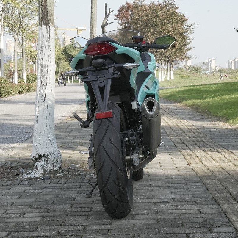 小忍者全新跨境出口机车户外摩托车蛟龙跑车公路仿赛可上牌燃油车