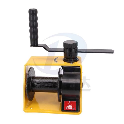 重型手摇绞盘侧摇 上摇自锁式手摇绞盘牵引机重型手动卷扬小吊机