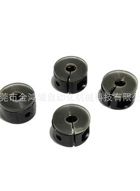 凑型SCDJ PSCDJ SSCDJ钢制带聚氨酯固定环限位环挡圈光轴抱紧器紧