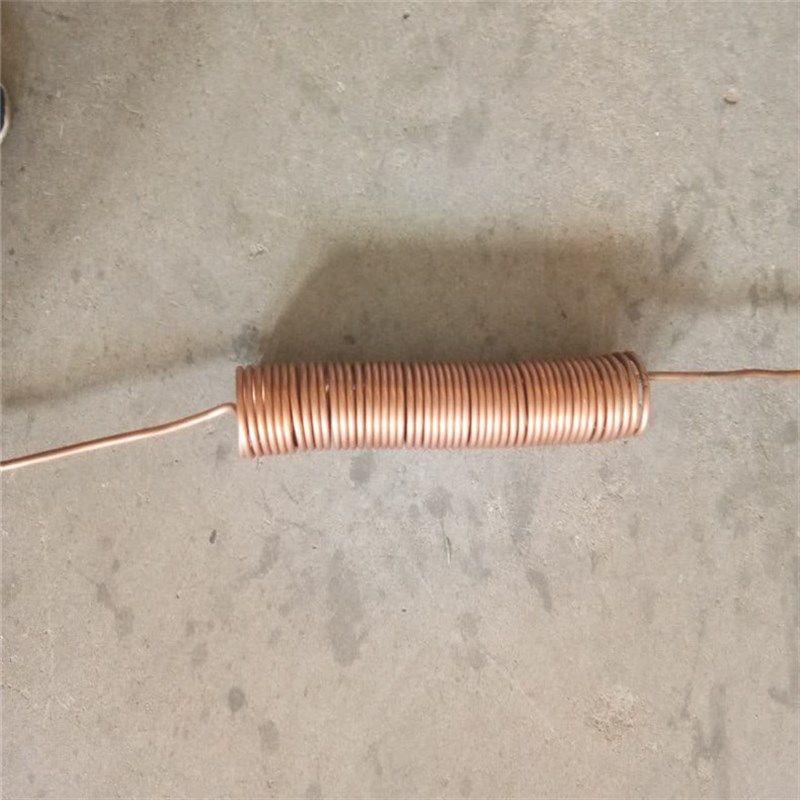 散热器弹簧式螺旋紫铜管加工 10X1 10X1.5 6X1 8X1mm软态紫铜管