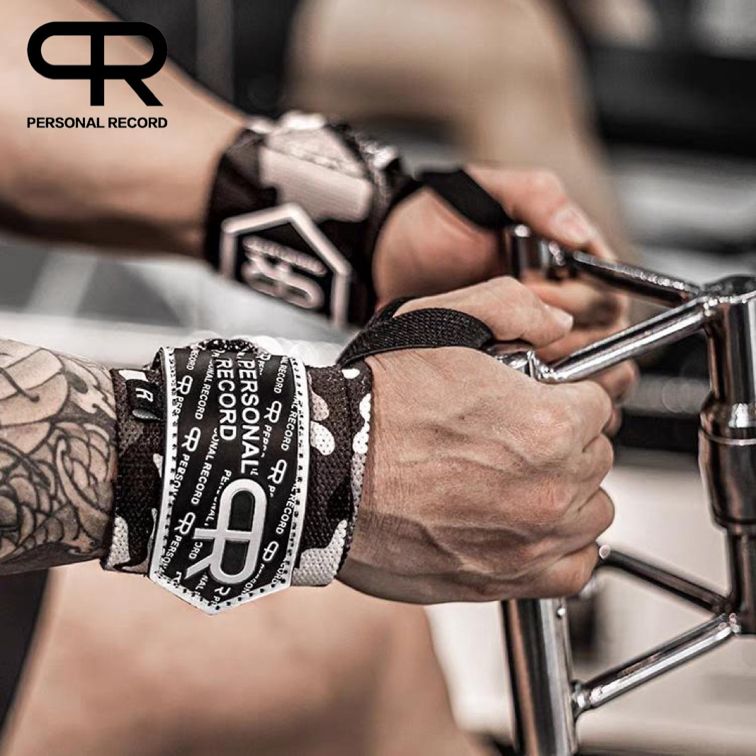 PR护腕健身轮子哥迷彩腕带贴合舒适力量训练扭伤保护男女卧推护具