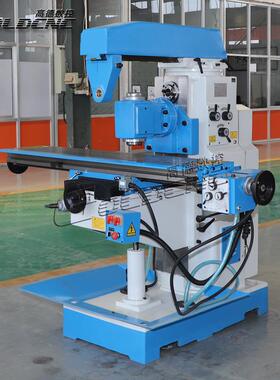 X6128升降台铣床立卧两用±45°机械加工厂重型金属铣削铣床