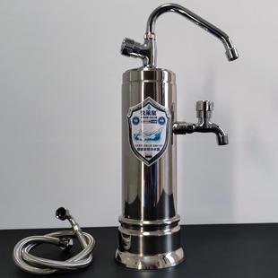 不锈钢双龙头净水器家用直饮厨房超滤净水机过滤器新款 悦莱泉台式
