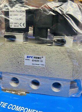 二位四通电磁阀 Q24DH-15/Q24D2H单电控双气动K25DH