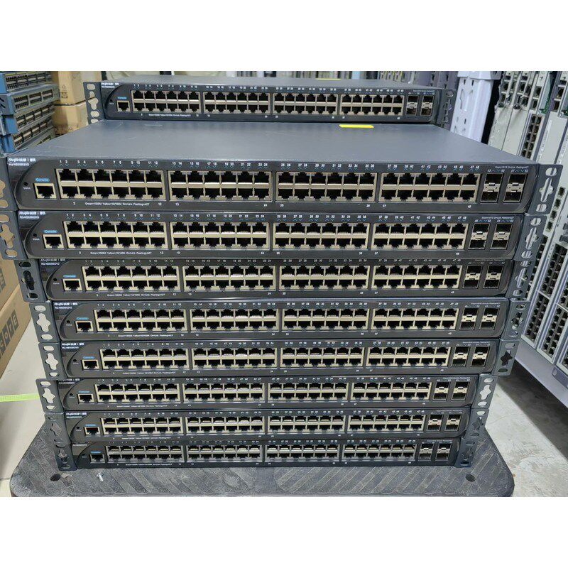二手锐捷RG-NBS5652XG 48口千兆4口万兆交换机