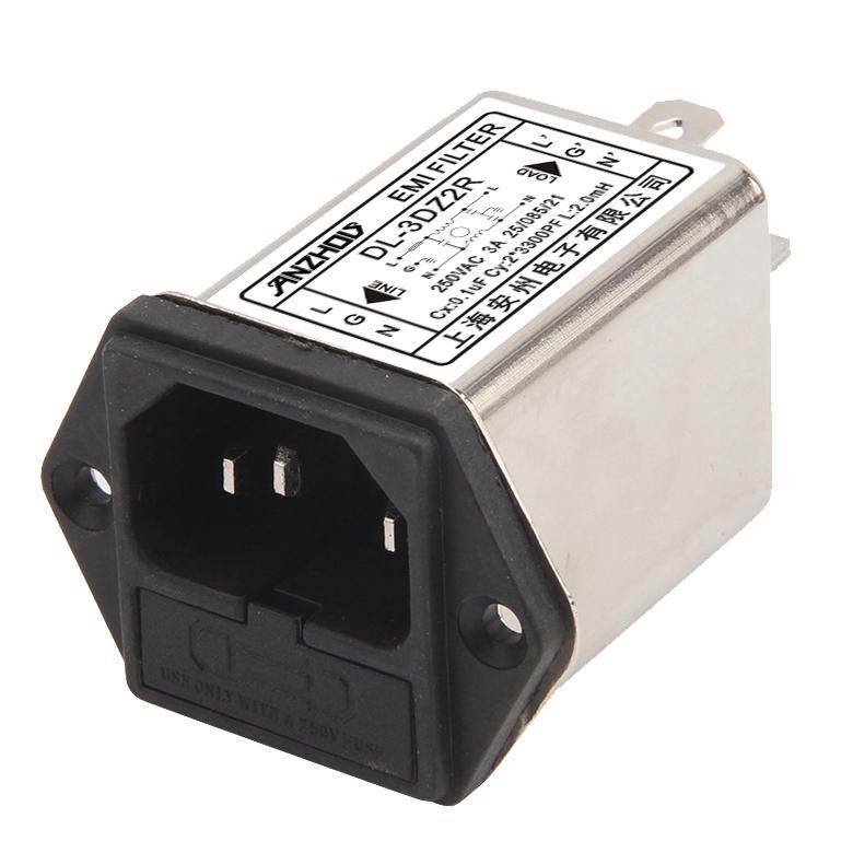 EMI FILTER 插座式滤波器DL-1DZ2R DL-3DZ2R DL-6DZ2R DL-10DZ2R