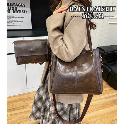 人造革2025新款手提单肩斜挎包