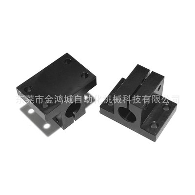 底座用导向轴支座支架CLTB/CLTAM/CLTBM加厚侧面安装型侧固定支座