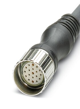 SACCBP-M12FS-8CON-M16/1,0-940 - 设备连接器 板后安装 1553378