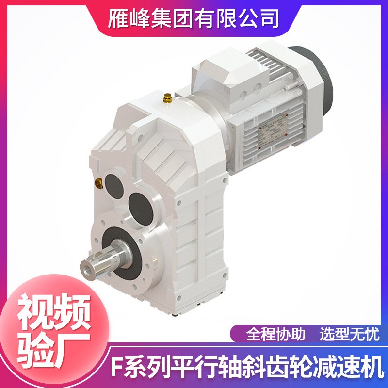 F系列F77型卧式牵引机硬齿面平行轴斜齿轮减速机 浙江平阳减速机