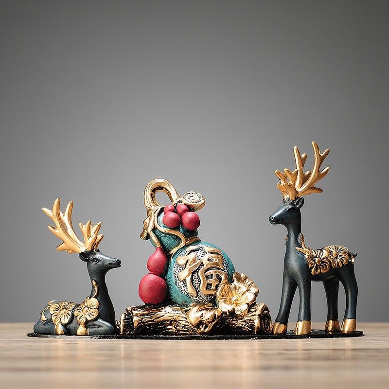 复古葫芦车载摆件车内汽车装饰品个性中控台一路平安车上饰品