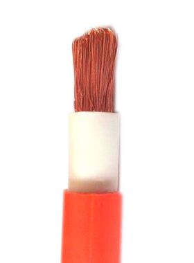 国标RVV80平方电镀火牛线桔红色火牛线耐酸碱耐腐蚀火牛电缆