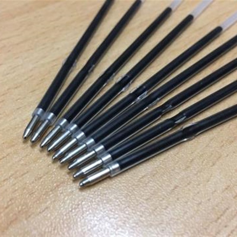 包邮 晨辉CH-587#圆珠笔配套笔芯按动圆珠笔芯原子笔 1.0MM笔芯