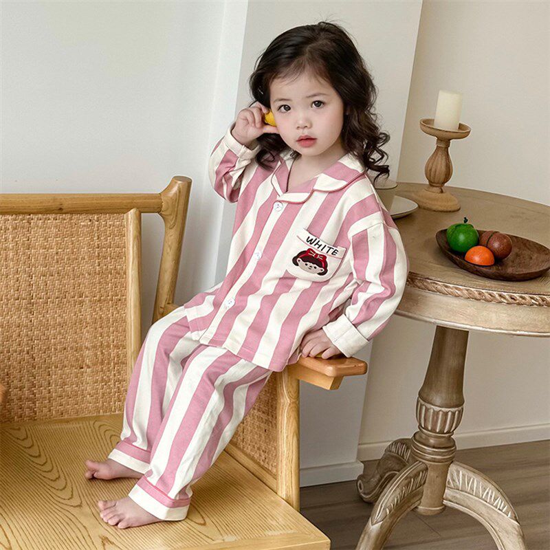 2025新款儿童睡衣全棉女童a类纯棉长袖春秋季女孩开衫家居服套装,童装/婴儿装/亲子装,家居服套装,淘宝优惠券,粉丝福利购,淘宝优惠卷