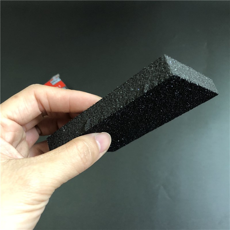 包邮 3片金刚砂黑金刚强力去油污锅刷厨房去污刷子刷锅海绵砂擦