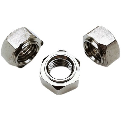 304 DIN929六角细牙焊接螺母有无焊点GB13681 M10M12M14M16M18M20