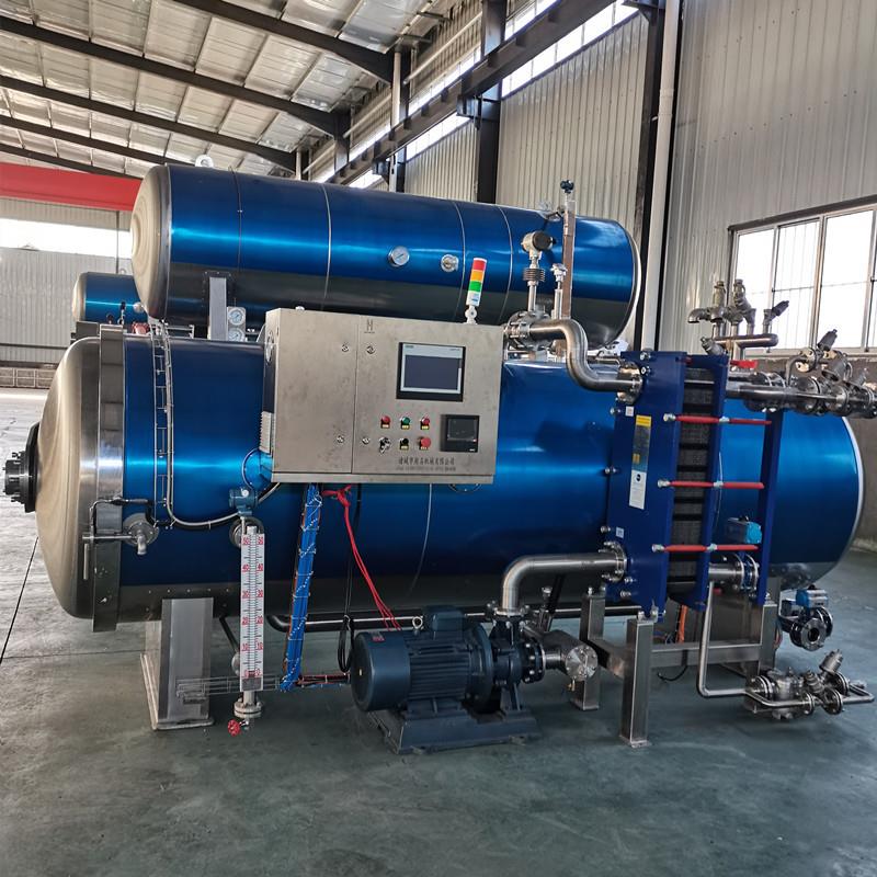 牦牛肉酱高温杀菌锅 黄花鱼籽酱罐头杀菌釜 川香牛肉下饭酱杀菌锅