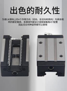 直线导轨SHS15C 20V 25R 30LC 35LV SSR15XV 25XTB滑轨滑块