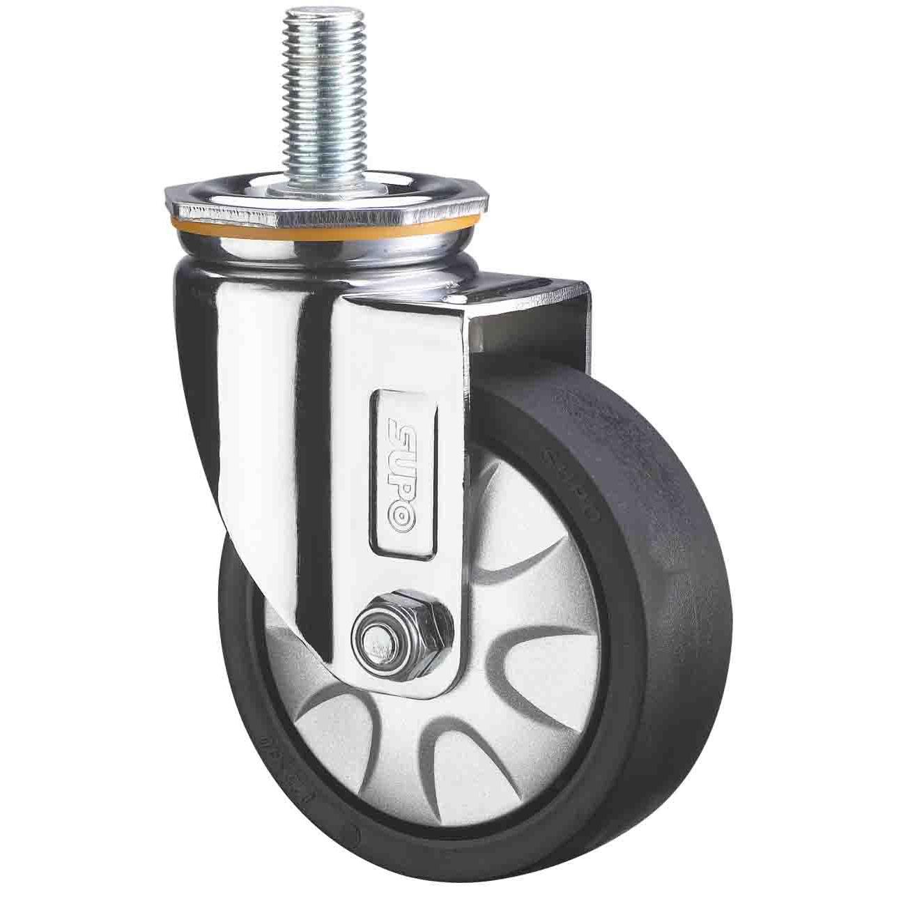 /向荣 5寸 丝杆 中重型工业PA尼龙 脚轮 C05S-02-125-662