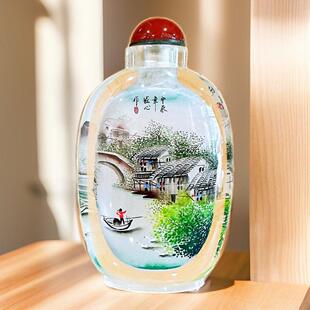 新品上架内画鼻烟壶非遗手工艺中国风出国礼品送老外特色定制礼品