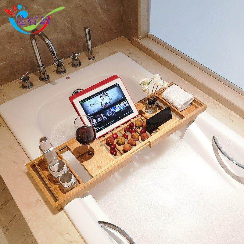 浴缸伸缩防滑浴缸架泡澡浴盆架浴缸支架红酒架多功能浴室置物支架,家庭/个人清洁工具,浴室角架/置物架,淘宝优惠券,粉丝福利购,淘宝优惠卷