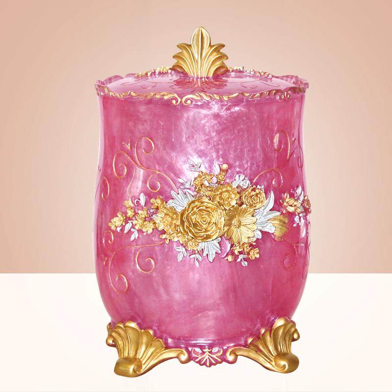 客厅垃圾桶家用高档大容量简约现代创意带盖子垃圾筒轻奢办公室摆