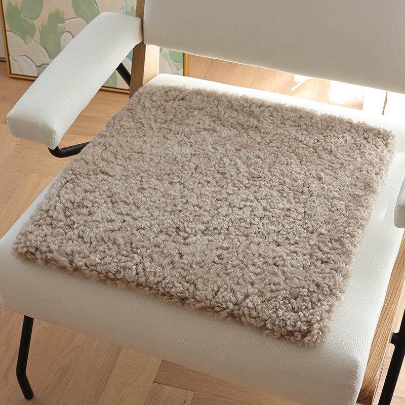 卷毛纯羊毛沙发垫椅垫餐椅垫方垫坐垫卷花毛圆形椅子垫座垫飘窗垫,居家布艺,椅垫,淘宝优惠券,粉丝福利购,淘宝优惠卷