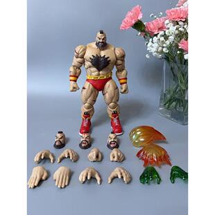 游戏周边摆件雕像Storm Toys街头霸王2桑吉尔夫手办可动人偶潮玩