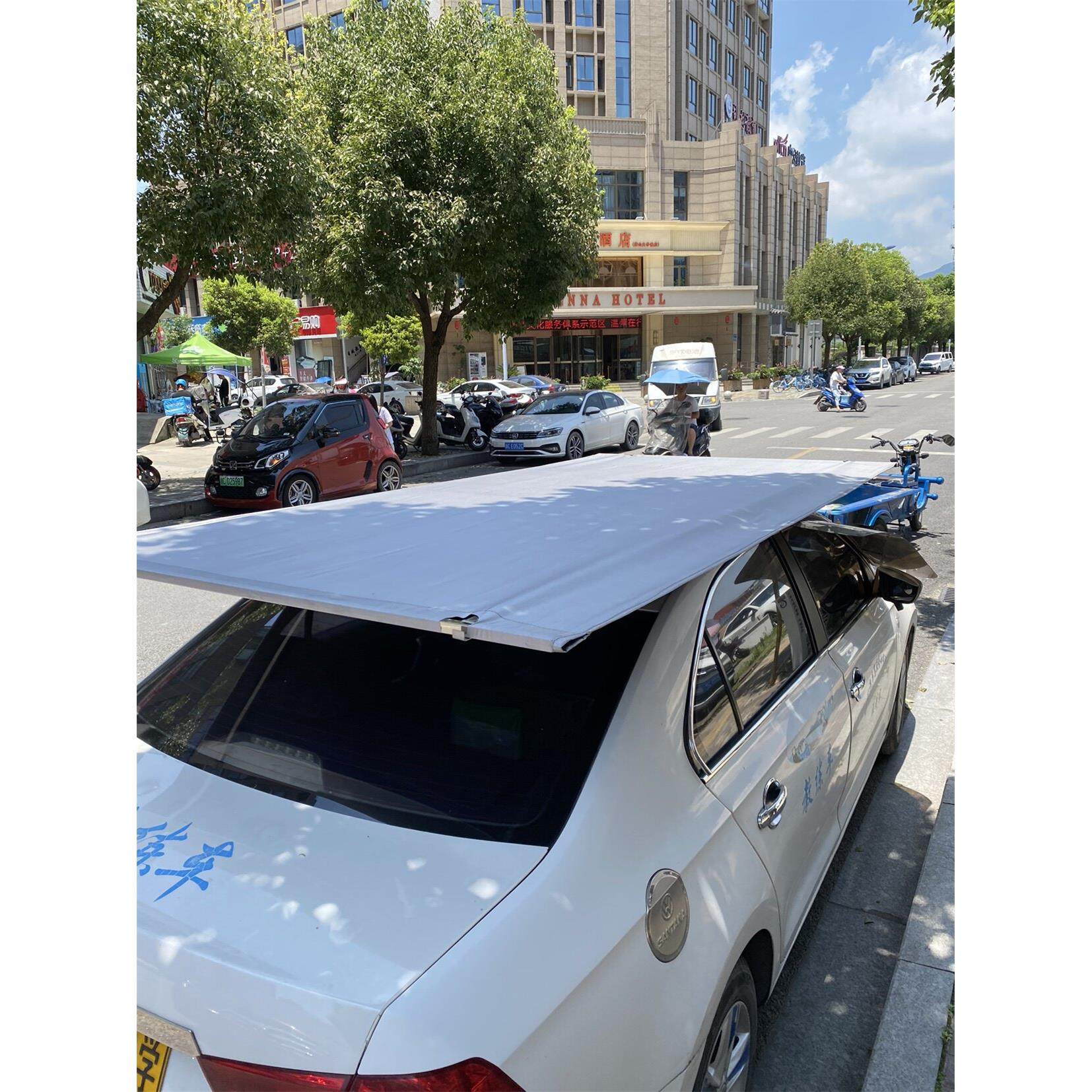 热卖车顶隔热防晒遮阳伞遮阳棚阳篷教练汽车驾校专用挡雨蓬太阳篷,汽车用品/电子/清洗/改装,汽车遮阳伞,淘宝优惠券,粉丝福利购,淘宝优惠卷