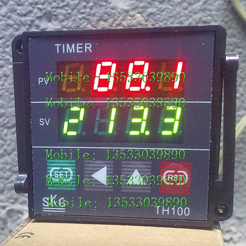 实物拍摄原装正品 台湾SKG 双数显TH100 智能时间 继电器