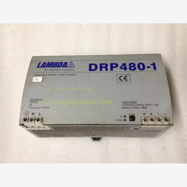 德国LAMBDA DRP480-1 开关电源 24V20A 480W