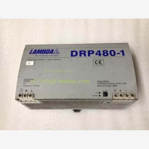 德国LAMBDA DRP480-1 开关电源 24V20A 480W