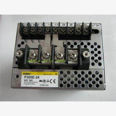 日本 COSEL  P300E-24 24V14A 开关电源 p300e-24 24v 14a