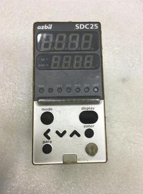 拆机日本山武azbil SDC25 C25TV0UA1200 控制器  C25TVOUA1200