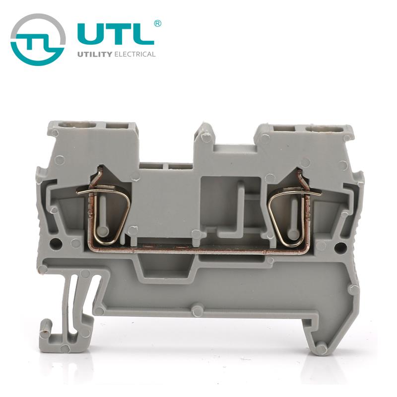 UTL尤提乐JUT3-1.5工业接线端子快速接线板连接器直插弹簧端子排