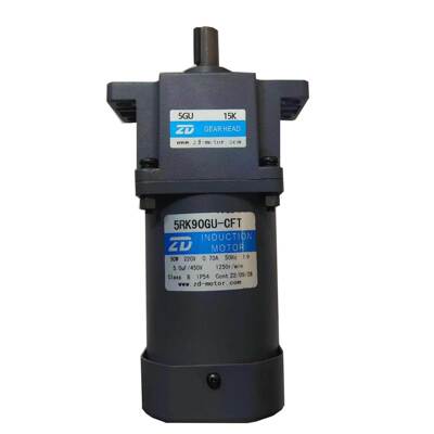 中大交流定速减速电机马达单相220V 5RK90GU-CFT/5GU15K