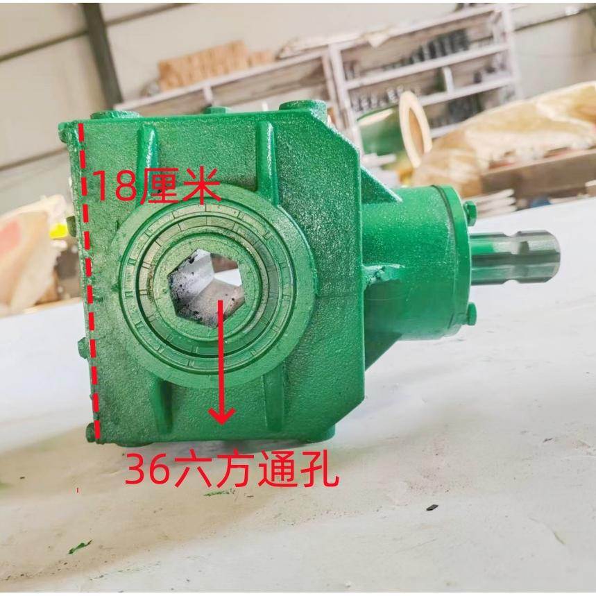 T6空心六方管齿轮箱可伸缩六方轴土豆机花生红薯机专用东腾机械