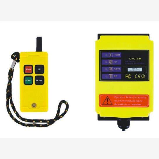 两按钮键工业无线遥控器 F21-2S AC220V 四键控制二个方向型