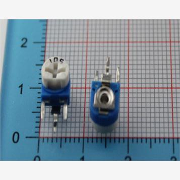 电磁炉蓝白可调 立式 1M 105 兰白可调电阻 可调电位器  10只
