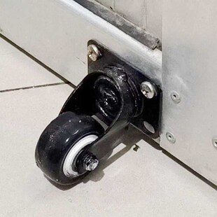 门下垂下沉木门铁门铝合金门塑钢门平开门防下坠门底支撑轮静音