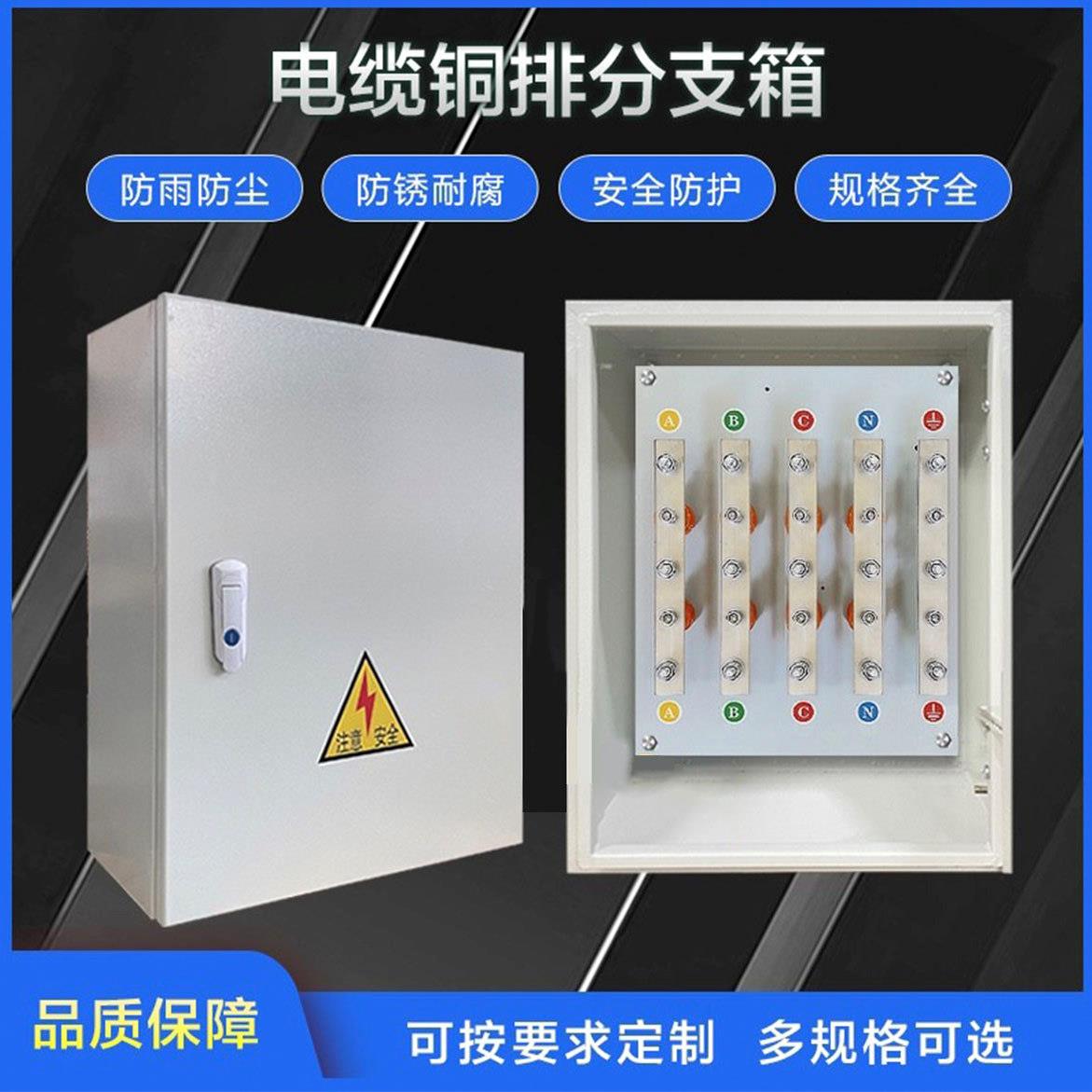 矿物电缆T接箱铜排分支接线端子分流箱bttrz国标等电位转接转换箱