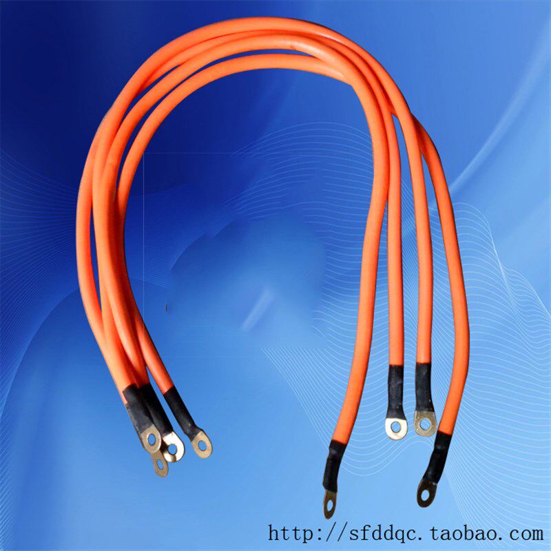 时风电动汽车轿车电机线 电瓶线 电缆 一米一根  纯铜 长度可定制