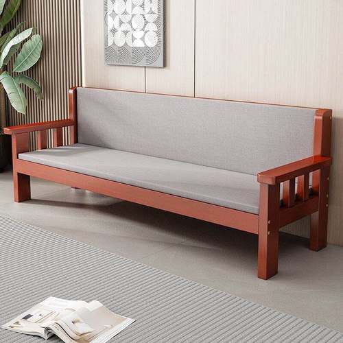 J实木沙发SQP中式厅家用现代简约小户型阳客三人四台人出租房靠^