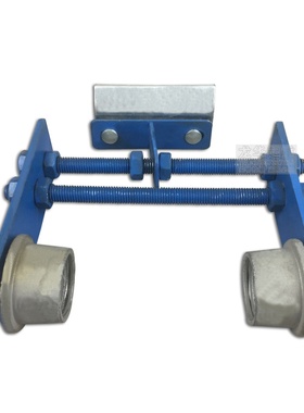 CH型10/12/14/16/18/20号双轮弯道拖缆小车 工字钢两轮电缆滑车