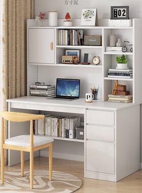 台式桌电脑出租房简易书二架书桌合组一合学生写字VDU学习桌椅套