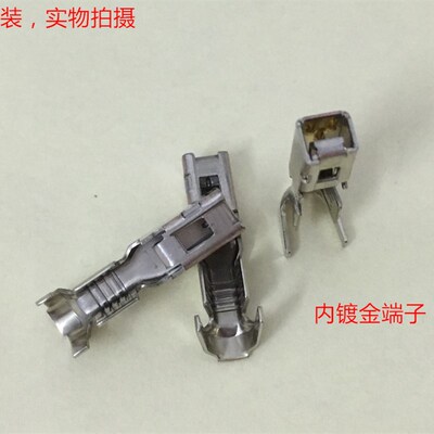TE/AMP 1747498-2  D4 2 内镀金端子 可直拍 当天发货