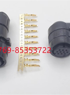 发那科FANUC/编码器插头A06B-6114-K213/JAE JN1DS10SL2/10孔 直