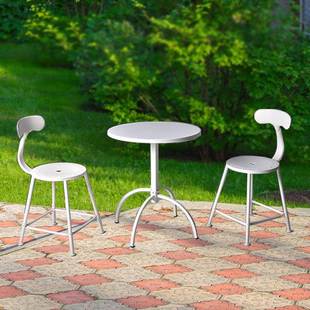 厂家直销铁艺休闲桌椅阳户台庭院奶茶店奢创MOCHA外意轻吧台桌椅