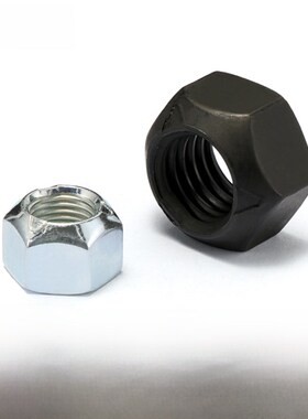 镀锌法兰自锁螺母iso07042防松压力点螺母Gb6185汽车配件螺丝帽M5